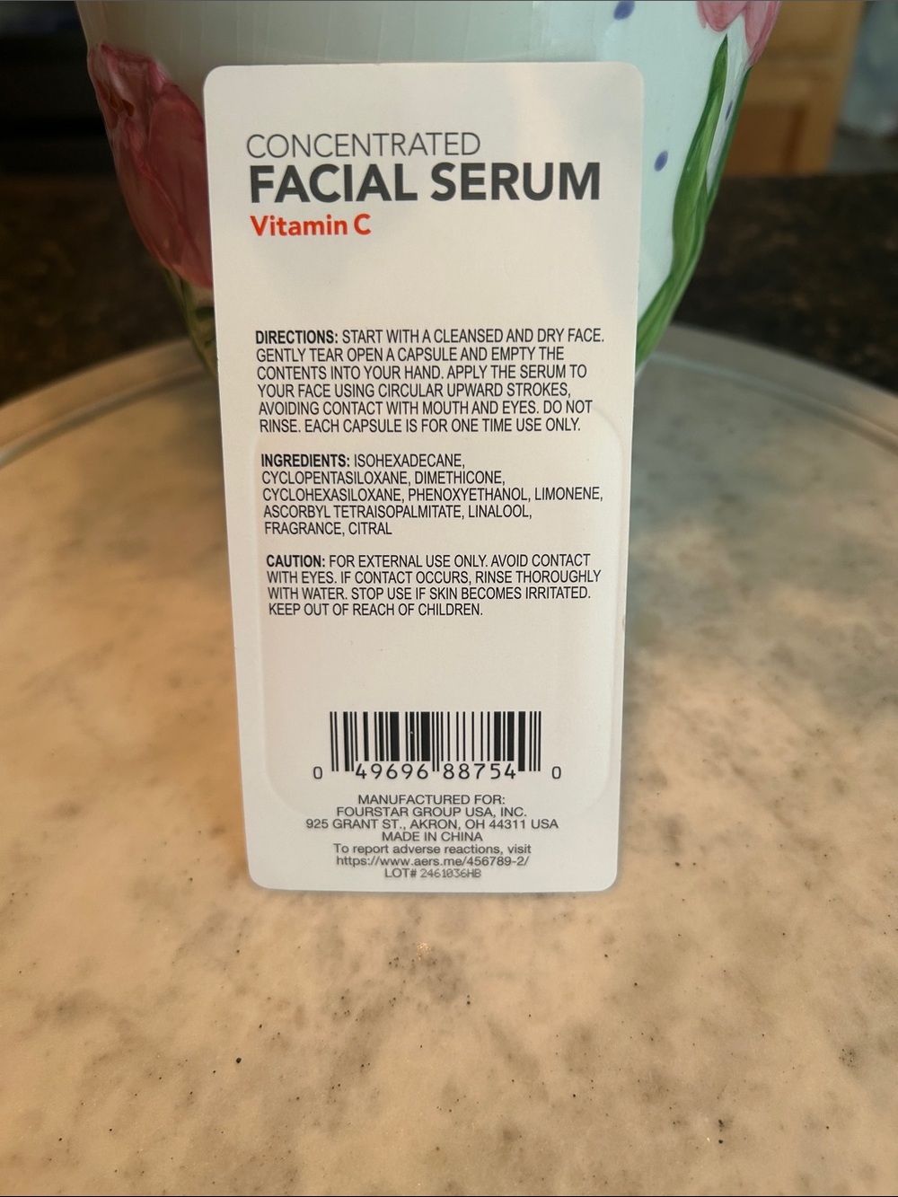 Concentrated Vitamin C Facial Serum Capsules - Gold - Picture 2 of 2